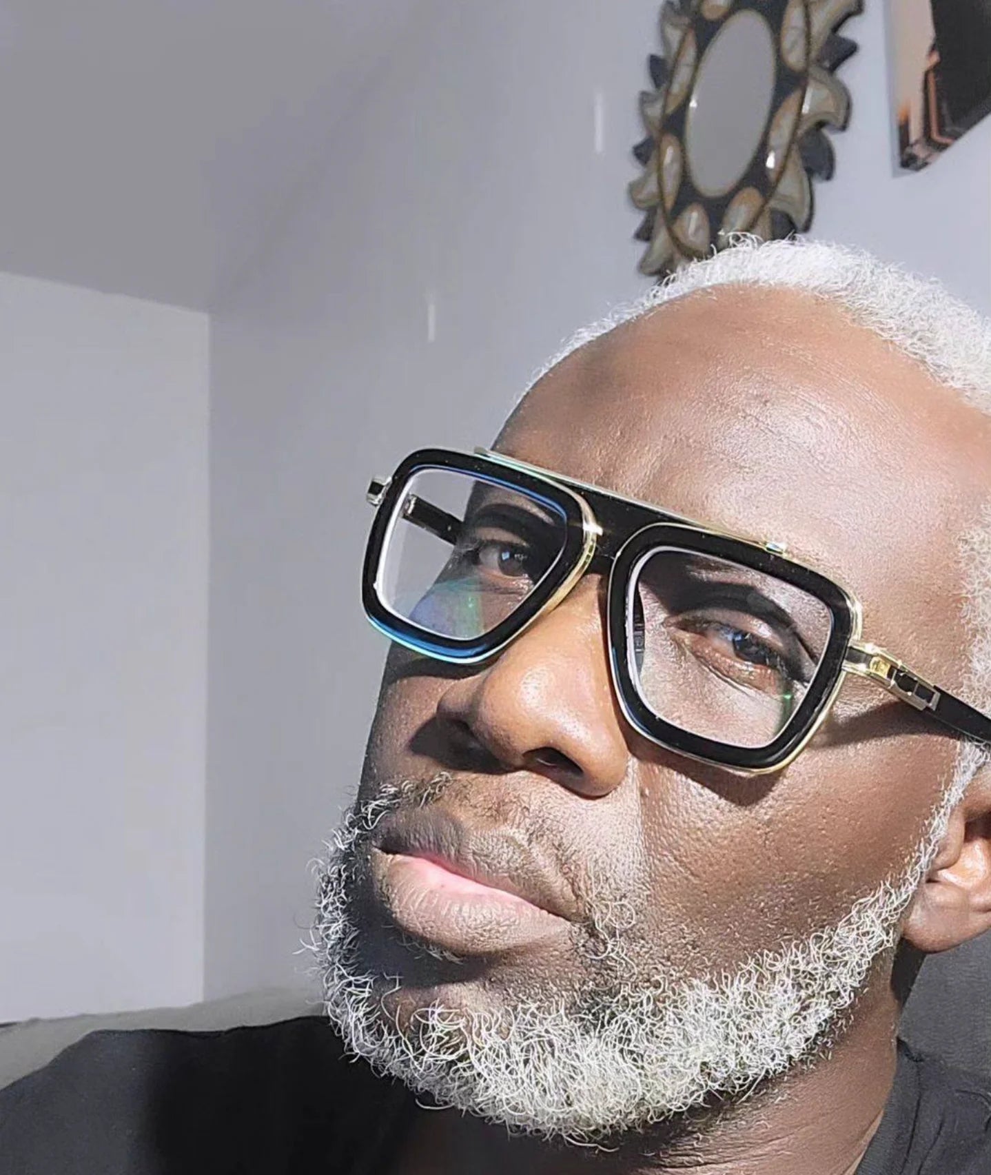 Trendy Oversized Pilot Reading Glasses Men Women Anti Blue Light Luxury Brand Black Unisex Goggle Clear Square Far Sight Eyewear