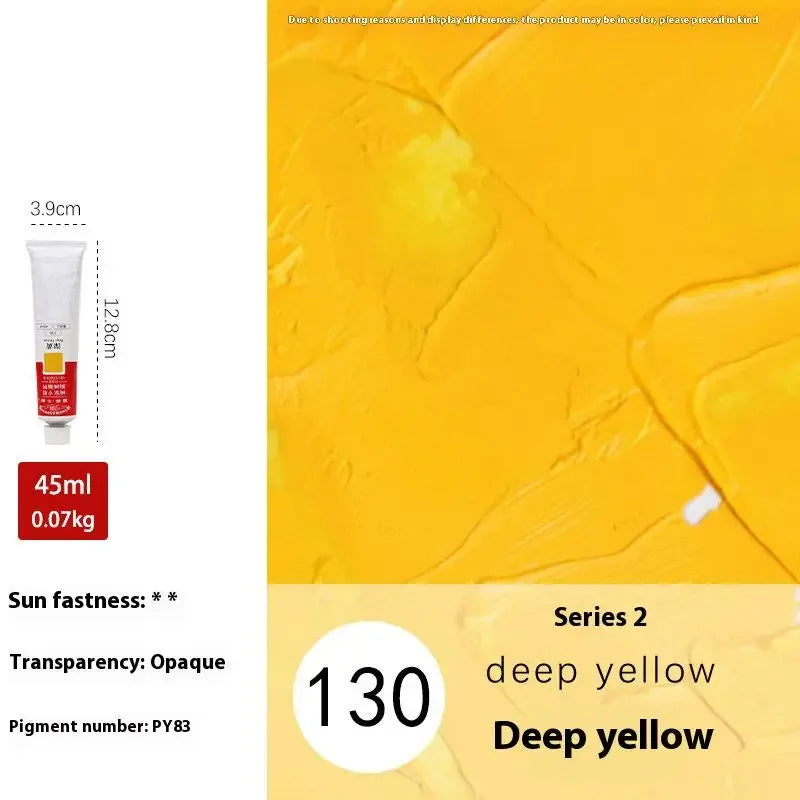 Winsor & Newton 45ML Oil Paint,Colorful Professionals Artist Drawing Tools for Canvas Wood,Crafts,Paper Art Stationery Supplies