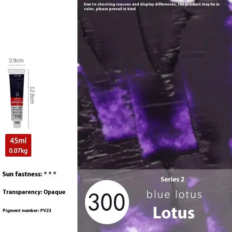 Winsor & Newton 45ML Oil Paint,Colorful Professionals Artist Drawing Tools for Canvas Wood,Crafts,Paper Art Stationery Supplies