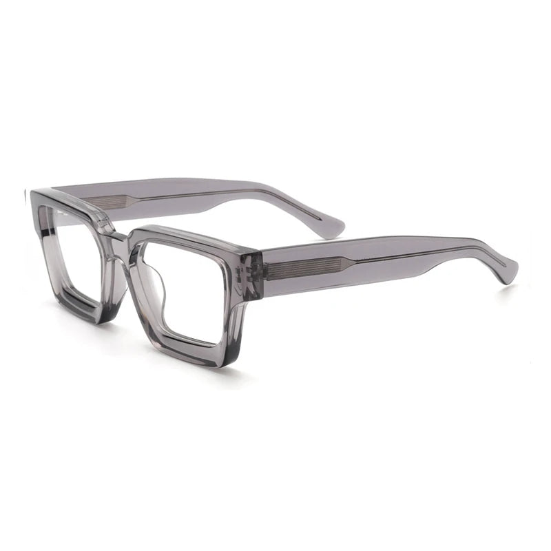 Gatenac Acetate Reading Glasses Handmade Photochromic Anti Blue Light Prescription Glasses Frame Men Progressive Myopia Eyewear