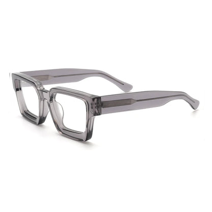Gatenac Acetate Reading Glasses Handmade Photochromic Anti Blue Light Prescription Glasses Frame Men Progressive Myopia Eyewear