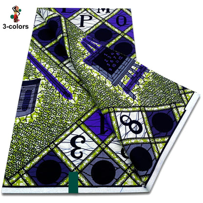 2025 Veritable Wax Guaranteed Real Wax Print Fabric dutch hollandais Pagne African Wax Fabric 6 yards