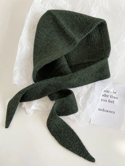 Knitted Beanies Cap For Men&Women Winter Warm Unisex Hooded Hat Neck Collar Scarf Cap Ski Beanie Cold Hats Balaclava Caps Bonnet