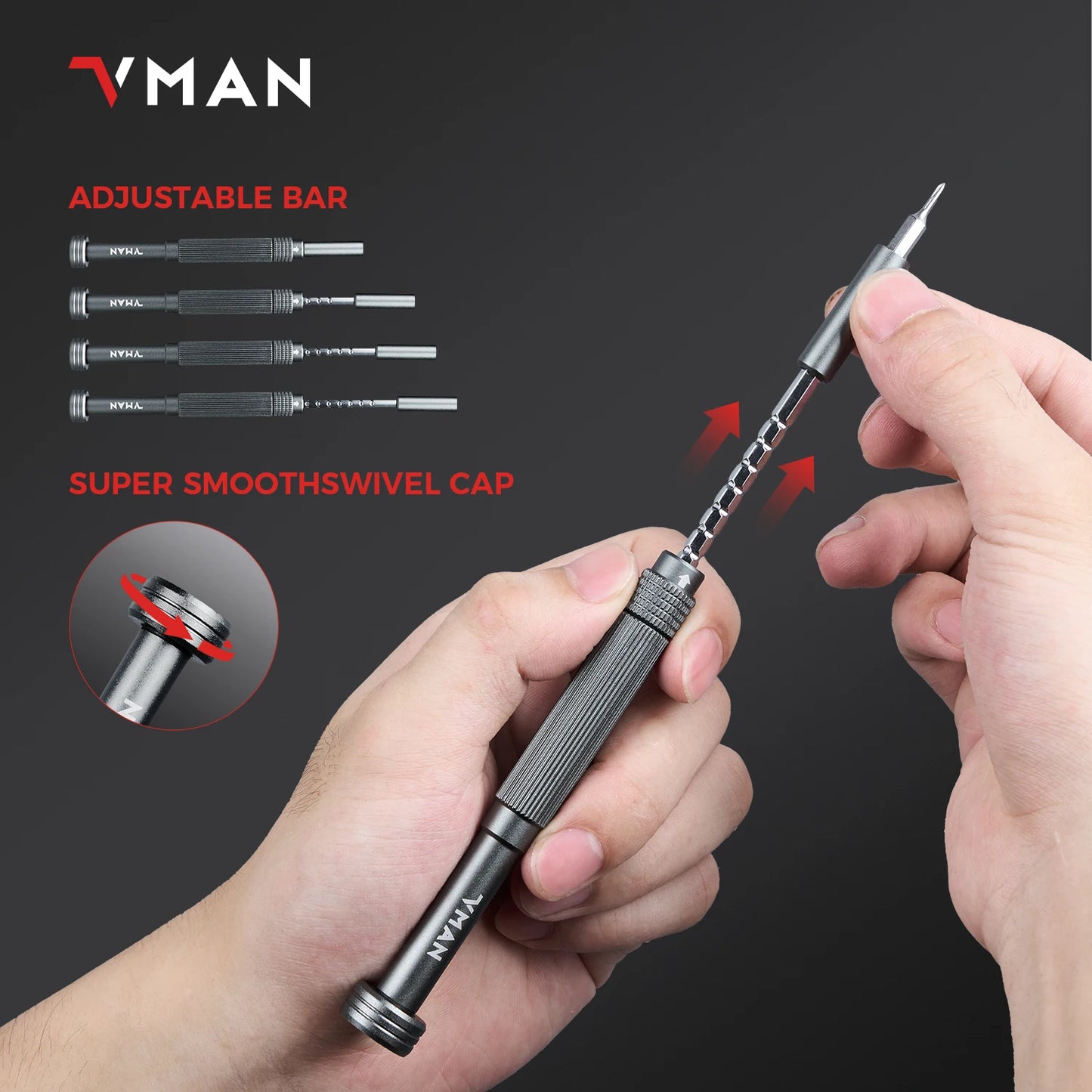 72in1 Mini Precision Screwdriver Set Magnetic Bits Manual Repair Tool Kit for iPhone PC Watch Computer Repair Gift bottle opener