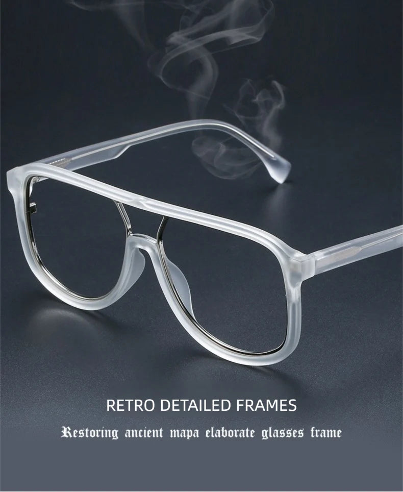 O-Q CLUB Men's Glasses for Reading Glass Eyeglasses Women's Eyepieces Graduated Lenses to Read Eye-glasses -1 Eyeglass Frames