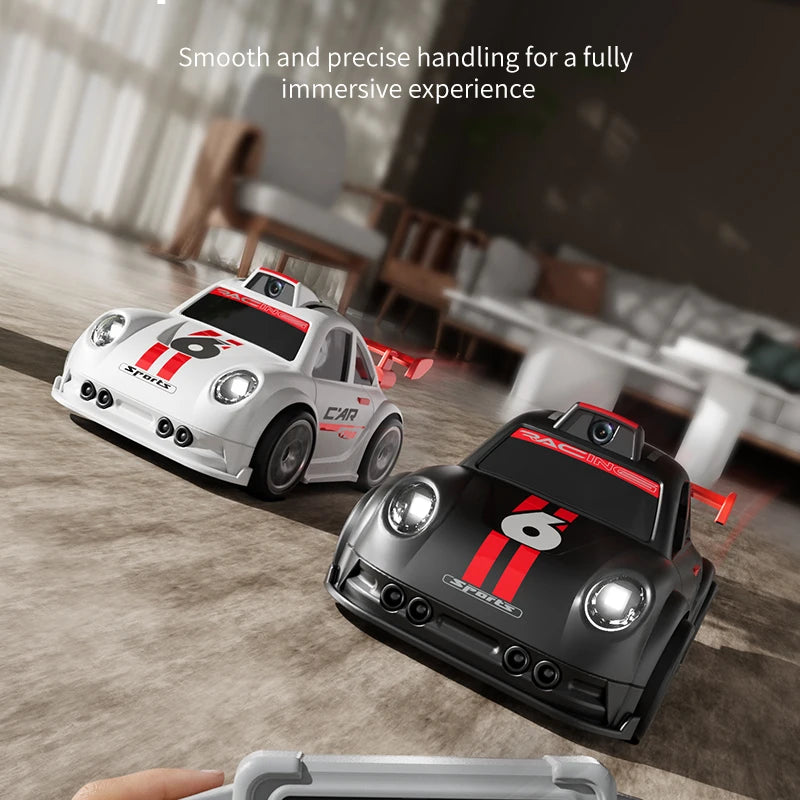 New 2026 Mini RC Car With FPV Camera Wifi With Screen Remote Control Follow Mode 2.4G Drift Car Racing RC Toy Gift For Children