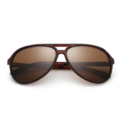 JIM Polarized Sunglasses Men Women, Ultralight Retro Aviator Shades for Driving Fishing UV400