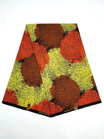 Ankara Fabric African Real Wax Print Fabric 100% Cotton High Quality 6 Yards African Fabric for Party Dress Nigeria