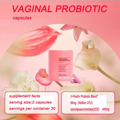 1-2-3 bottles Women Probiotics PH Balance with Probiotics Lactobacillus Probiotic Blend-Women Health Supplement-Promote Healthy