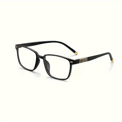 2pcs Classic Square Blue Light Blocking Reading Glasses, Comfortable And Stylish Presbyopic Glasses for Both Men And Women