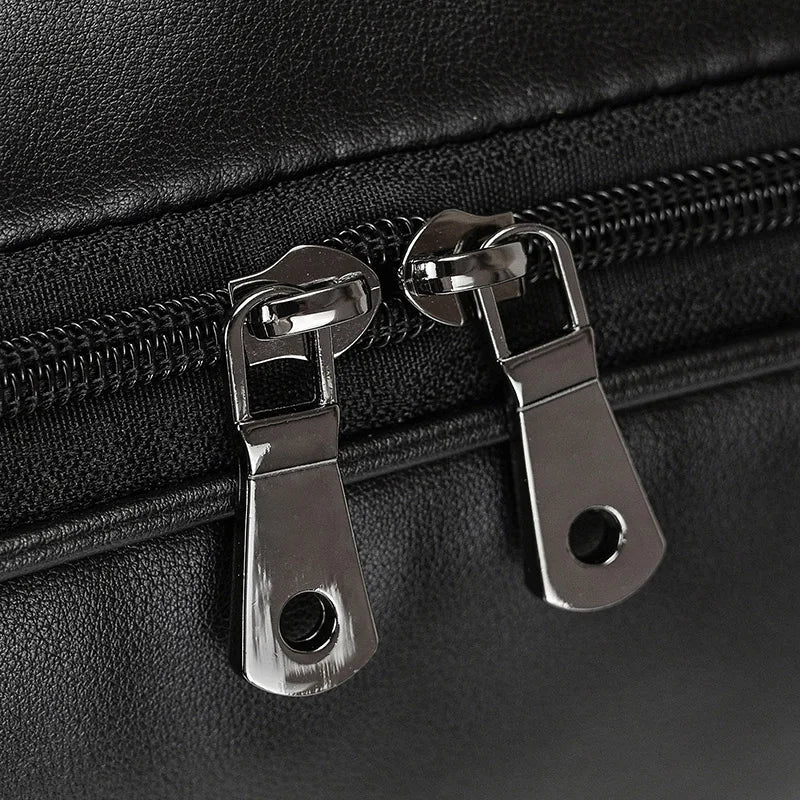 17.3 Inch Laptop Briefcase Genuien Leather Laptop Bag Business Travel Tote Bags Handbags For Men Male Large Brief Case Bag Retro