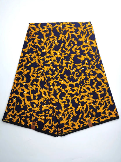Ankara Fabric African Real Wax Print Fabric 100% Cotton High Quality 6 Yards African Fabric for Party Dress Nigeria