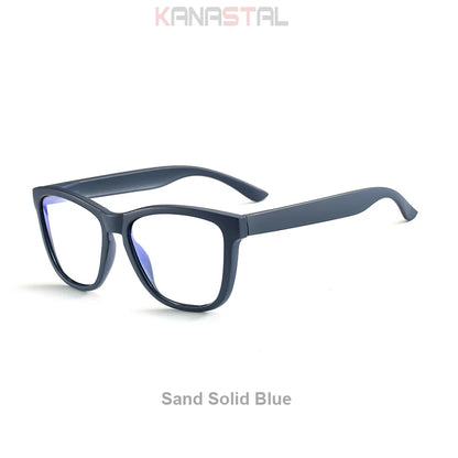 Men CR39 Lenses Reading Glasses Prescription Optics Myopia Presbyopic Eyewear Blue Light Blocking TR90 Colorful Eyeglasses Frame