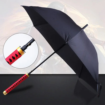 Demon Slayer Sword Umbrella One Piece Roronoa Zoro Katana Umbrella Real Full Size Japanese Anime Long Parasol Home Accessories