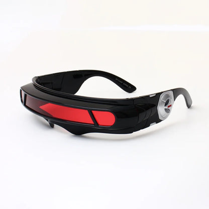 Cyclops Cosplay Glasses for Adult Men Punk Eyeglasses Props Superhero Roleplay Costume Accessories Halloween Carnival Gifts