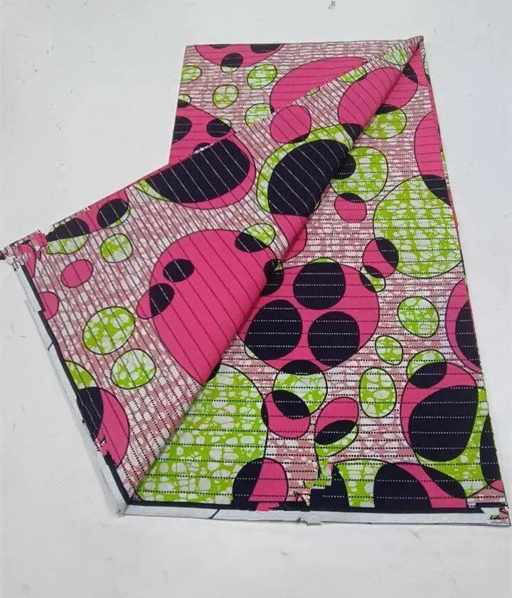 Ankara Wax Fabric 2024 High Quality African Wax Print Fabric 100% Cotton African Guaranteed Veritable Real Wax For Dresses