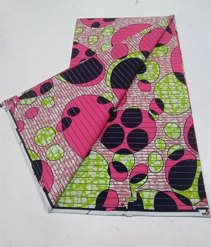 Ankara Wax Fabric 2024 High Quality African Wax Print Fabric 100% Cotton African Guaranteed Veritable Real Wax For Dresses