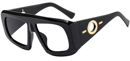 Big Square Anti Blue Light Reading Glasses Elegant Luxury Green Purple Gradient Eyeglasses Frames Prescription Hyperopia Eyewear