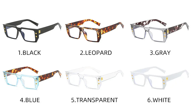 Fashion Ultralight Anti Blue Blocking Glasses Retro Women Grey Square Small Frame Prescription Eyewear Computer Reading Glasses