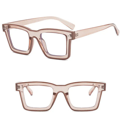 TR90 Vintage Square Anti Blue Light Reading Glasses Prescription Glasses Frame For Men Women Optical Glasses Presbyopic Eyewear
