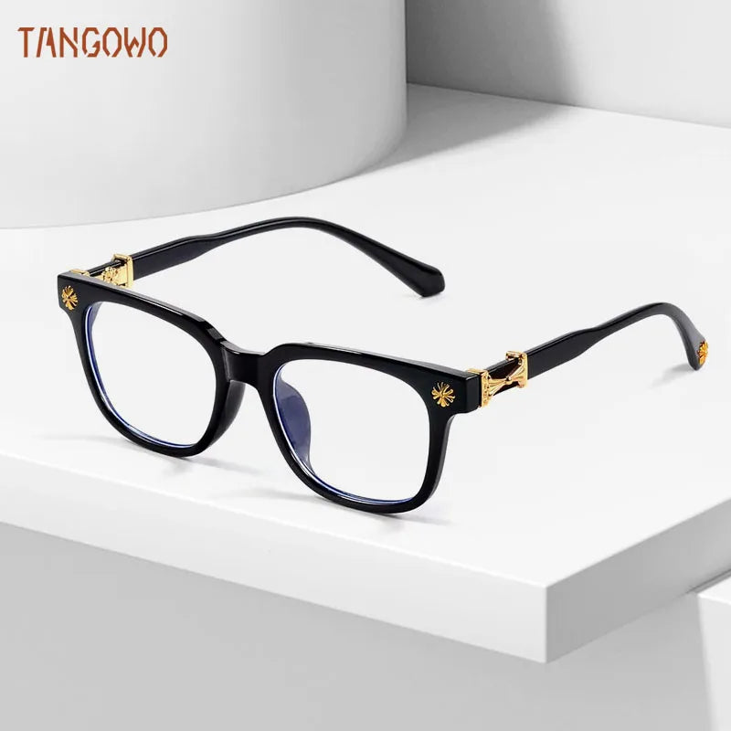 TANGOWO Bulb Light Glasses Man Style Men Sunglasses Women Graduated Lenses to Read Women's Eyepieces for Reading Glass Glasses-3