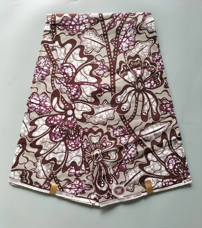 2025 Newest Veritable Original Super-W Guaranteed Dutch Hollandais Pagne Real Wax Print Fabric African Dress 100% Cotton 6 yard