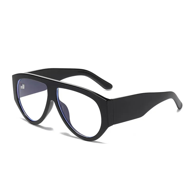 New Women's Men's Big Frame Sunglasses Fashion Retro Trend Sun Glasses Travel Street Photo Holiday Party Beach Eyewear
