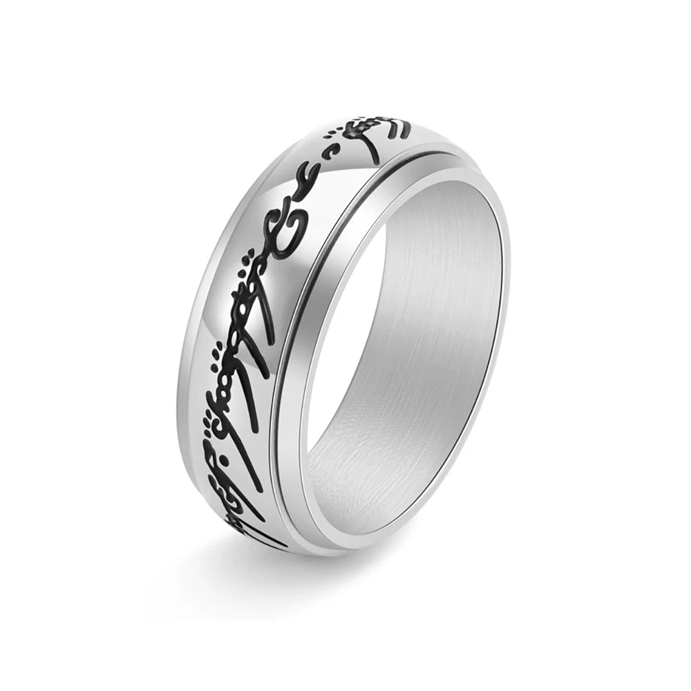 Retro Detailed Stainless Steel 3D Lion Head Rings For Men Punk Gothic Rock Animal Ring Domineering Biker Jewelry Accessories