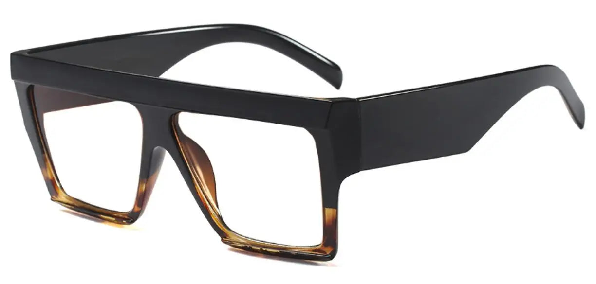 Square Reading Glasses Women Men Luxury Brand Magnifying Oversized Eyeglasses +1.5 +3 +6 Fashion Retro Blue Light Glasses
