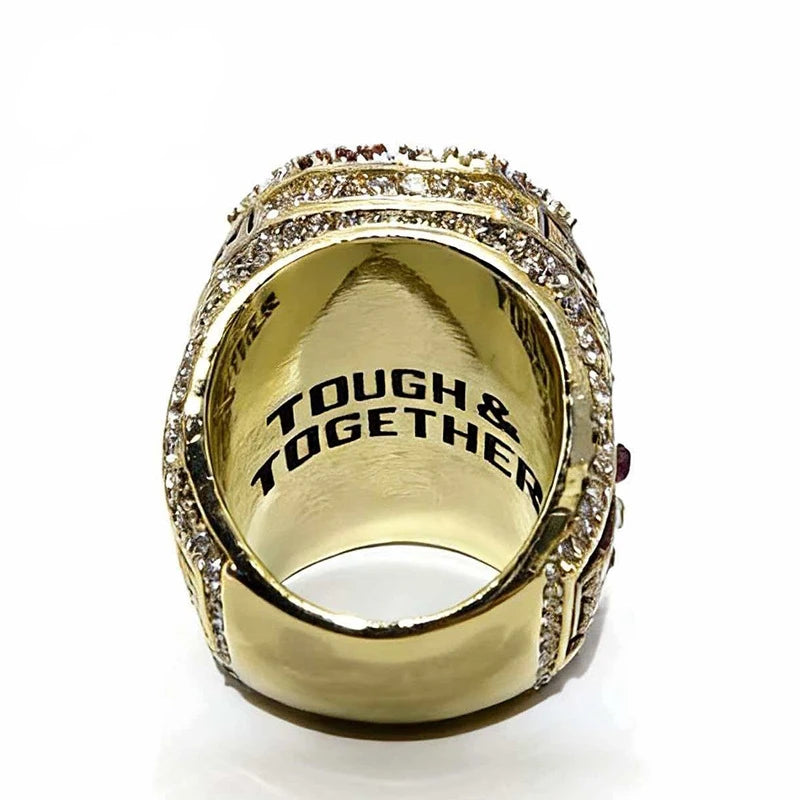 New 2025 Creative Championship ring Set Stainless steel and alloys souvenir Gift for Friends college Baseball Gift Fan ring