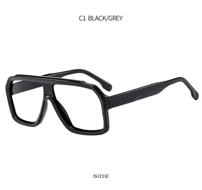 Retro Men Pilot Reading Glasses Fashion Brand Big Frame Anti Blue Light Presbyopia Eyeglasses Women Square Prescription Glasses