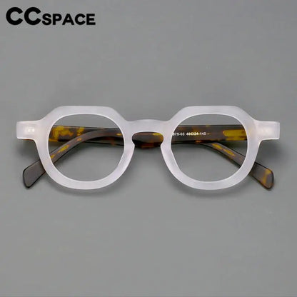 49875 Retro Anti Blue Light Acetate Optical Glasses Frames Men Women Fashion Computer Eyeglasses Customized Reading Glasses