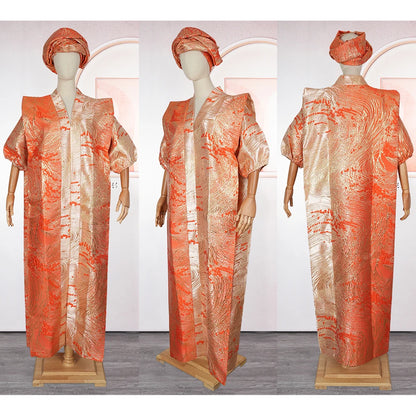 African Dresses for Women Traditional Africa Clothing Dashiki Ankara Outfits Gown Abayas Robe Muslim Kaftan Maxi Long Dress 2025