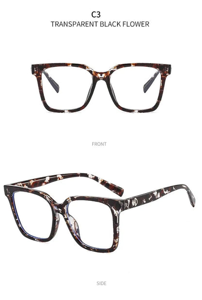 Retro Reading Eyeglasses for Women Oversize Cat Eye Anti Blue Light Presbyopia Glasses Prescription Eyewear 0 -To +600