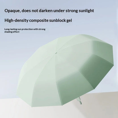 Automatic Umbrella, Windproof and Rainstorm-Resistant, Foldable Umbrella for Sunny and Rainy Days, Sunshade Umbrella