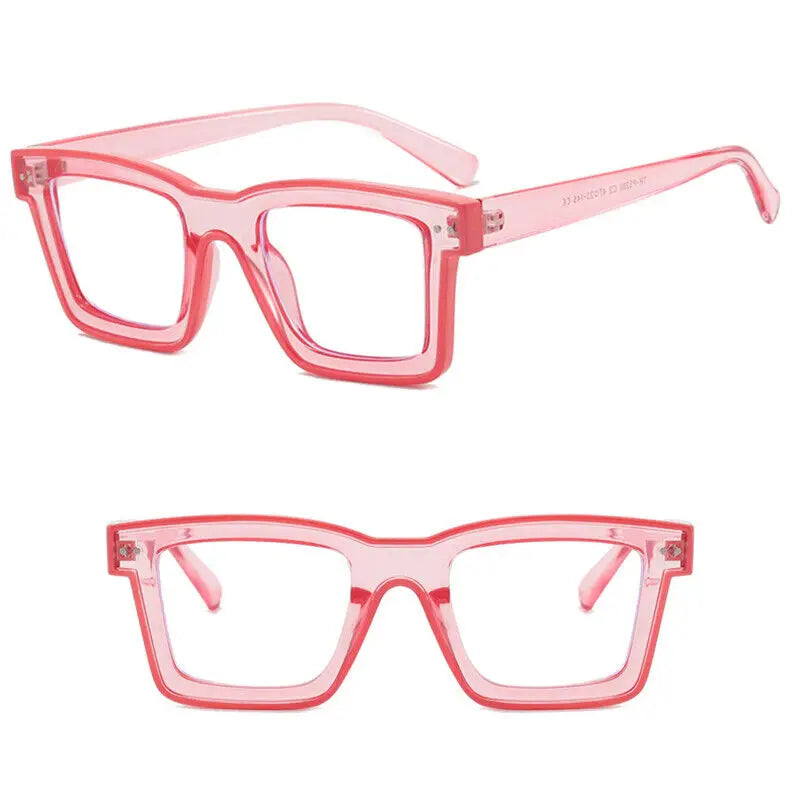 TR90 Vintage Square Anti Blue Light Reading Glasses Prescription Glasses Frame For Men Women Optical Glasses Presbyopic Eyewear