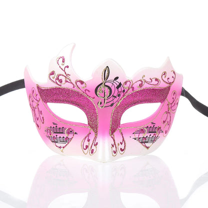 Vintage Style Painted Female Venetian Mask for Masquerade Carnival Halloween Costume Party Grand Events Cosplay Male Face Masks
