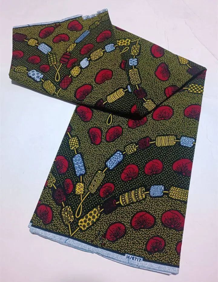 Style Pagne Guaranteed Veritable Original African Real Wax Fabric For Party Dresses Ankara Wax Print Fabric 100% Cotton Ghana