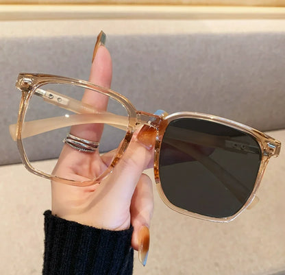 Fashion Transparent Computer Glasses Frame Women Men Anti Blue Light Square Eyewear Blocking Glasses Optical Spectacle Eyeglass