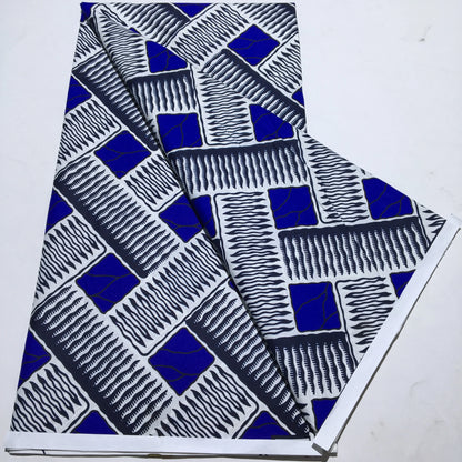 African New Wax Fabric Nigeria Ankara Wax Fabrics Newest Design Block Prints Batik Dutch For Dresses Sewing Cloth Materials