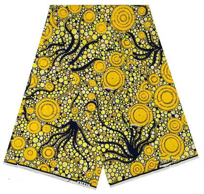 Ankara Fabric African Real Wax Print Cotton 100% New Design 2024 Tissus Wax Africain Patchwork Fabric For Dress 6yard Sales Soft