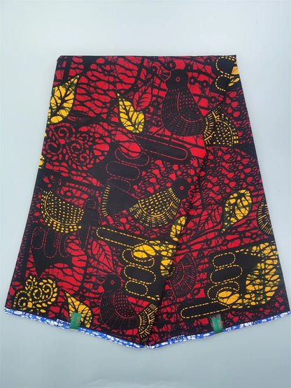 Ankara Fabric African Real Wax Print Fabric 100% Cotton High Quality 6 Yards African Fabric for Party Dress Nigeria