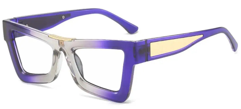 Fashion Personality Colorful Cat Eye Reading Glasses Women Men Luxury Big Frame Anti Blue Light Glasses Presbyopia Eyeglasses