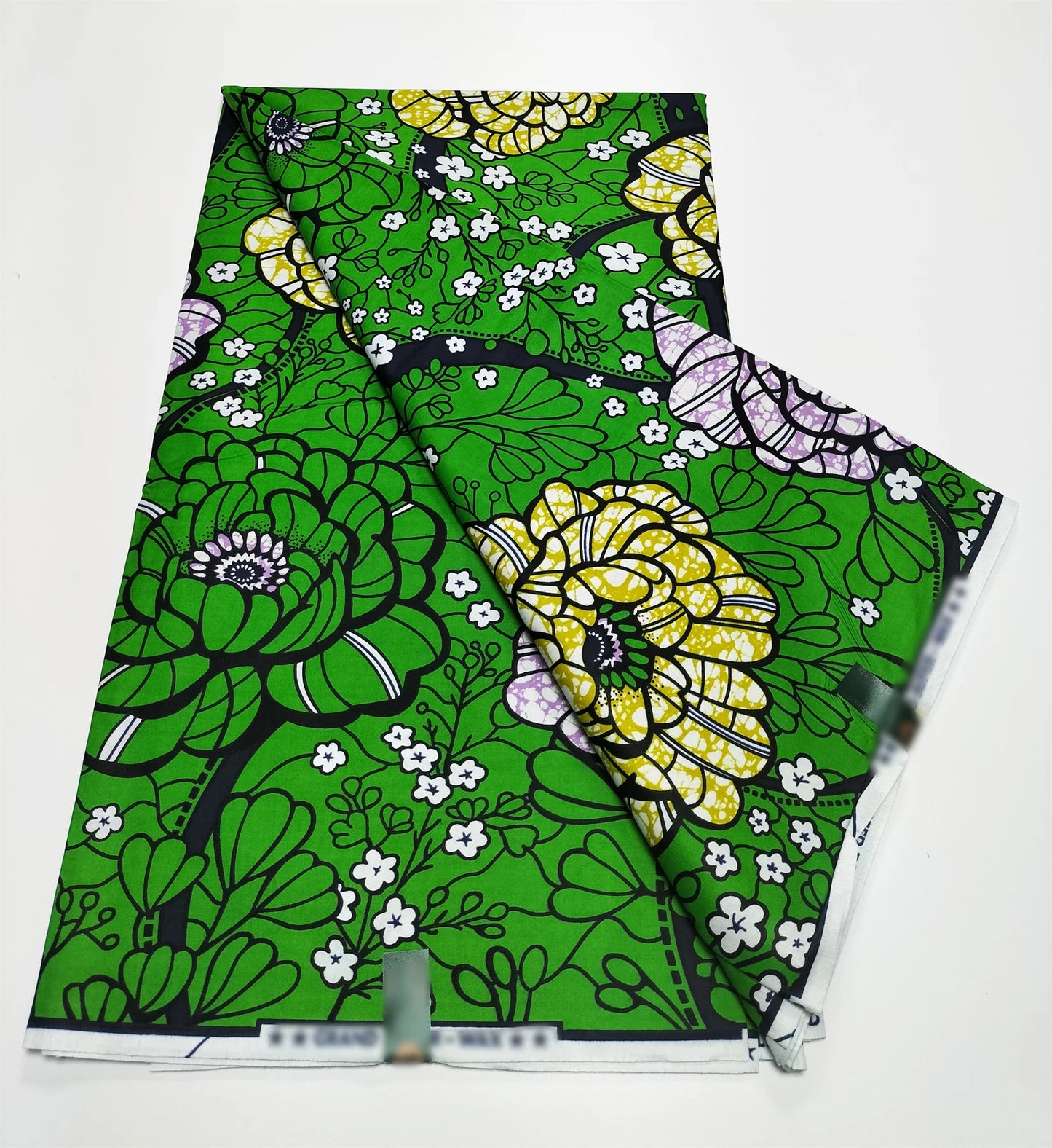 2025 Newest Veritable Original Super-W Guaranteed Dutch Hollandais Pagne Real Wax Print Fabric African Dress 100% Cotton 6 yard