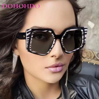 Classic Irregular Cat Eye Sunglasses Women Men Personality Design Outdoor Driving Fashion Party Sun Glasses UV400 Lentes De Sol