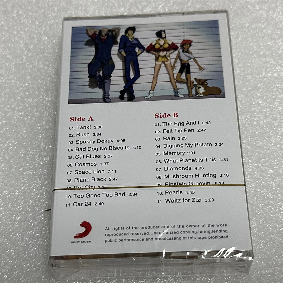 Anime Yoko Kanno Seatbelts Music Tape Greatest Hits OST Album Cassettes Cosplay Walkman Car Recorder Soundtracks Box Party Music