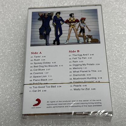 Anime Yoko Kanno Seatbelts Music Tape Greatest Hits OST Album Cassettes Cosplay Walkman Car Recorder Soundtracks Box Party Music