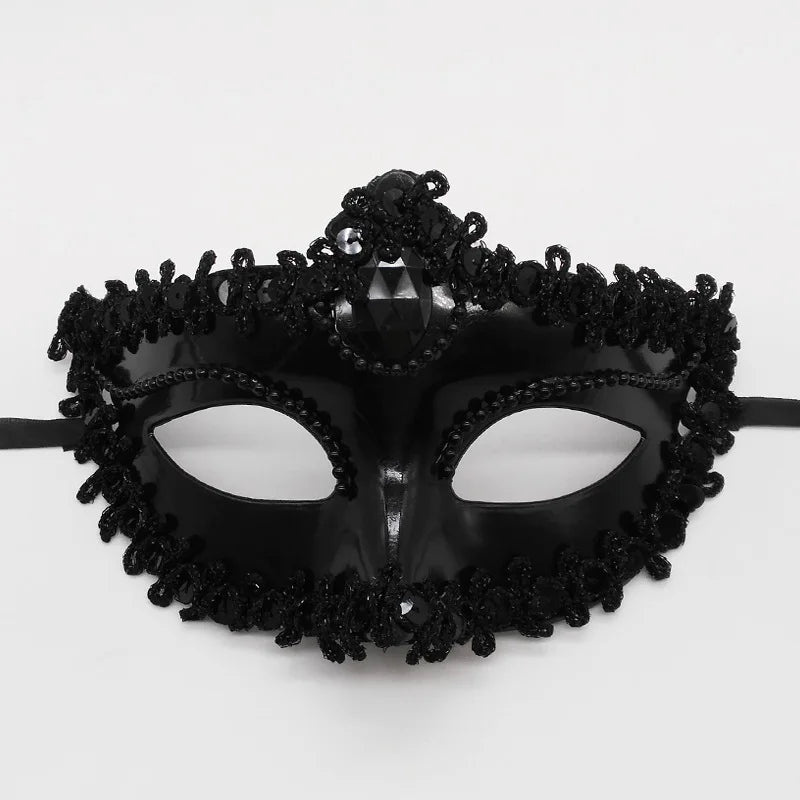 Sexy Masquerade Half Mask Feather Lace Decoration Cosplay Party Princess Ball Mardi Gras Dress Decoration Charming Sexy
