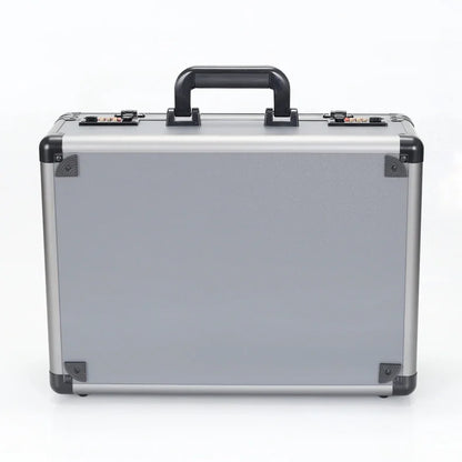 Aluminum alloy toolbox instrument equipment storage box small file safety password box