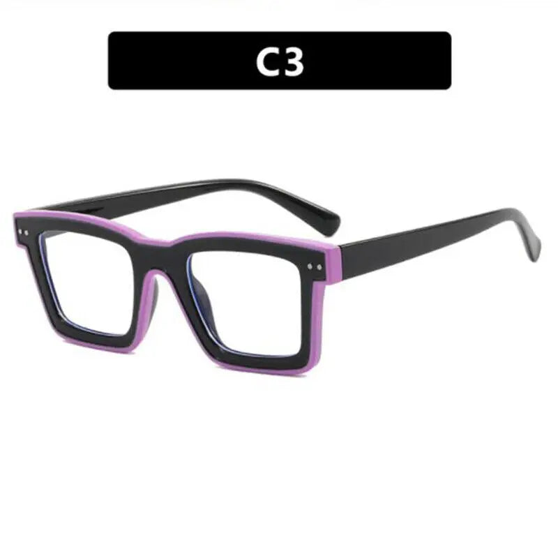 TR90 Vintage Square Anti Blue Light Reading Glasses Prescription Glasses Frame For Men Women Optical Glasses Presbyopic Eyewear